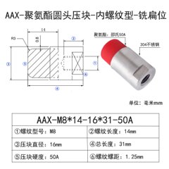 AAX-M8×14-16×31-50A-125